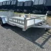 Sport Haven 7x14 Aluminum Utility Trailer – Side ATV Ramps, 2990 lbs GVWR