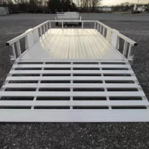 Sport Haven 7x12 Utility Trailer Side ATV Ramp, 2990 lbs GVWR