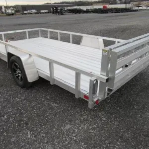 Sport Haven 7x12 Utility Trailer Side ATV Ramp, 2990 lbs GVWR