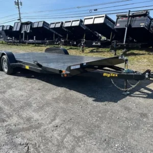 Big Tex 83" x 20′ Full Steel Deck Car Trailer, 7000 lbs GVWR