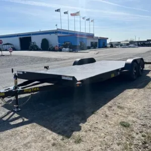 Big Tex 83" x 20′ Full Steel Deck Car Trailer, 7000 lbs GVWR