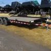 Big Tex 83" x 20′ Wood Deck Open Car Trailer 10K GVW, 9990 lbs GVWR