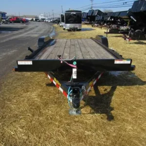 Big Tex 83" x 20′ Wood Deck Open Car Trailer 10K GVW, 9990 lbs GVWR