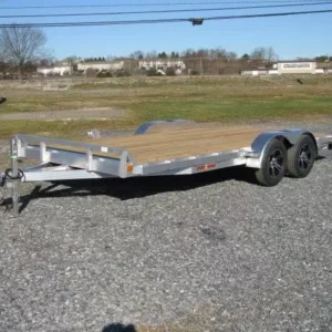 Sport Haven 7x18 Aluminum Car Trailer, 7000 lbs GVWR