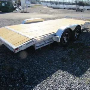 Sport Haven 7x18 Aluminum Car Trailer, 7000 lbs GVWR