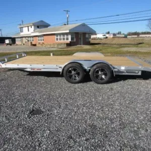 Sport Haven 7x18 Aluminum Car Trailer, 7000 lbs GVWR