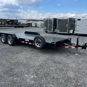 CAM Superline 7 x 20 Steel Deck Car Hauler (PET-CAR-0005), 9900 lbs GVWR