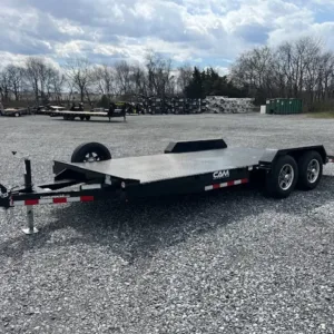 CAM Superline 7 x 18 Steel Deck Car Hauler, 9990 lbs GVWR