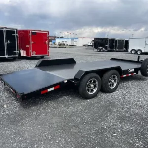 CAM Superline 7 x 18 Steel Deck Car Hauler, 9990 lbs GVWR