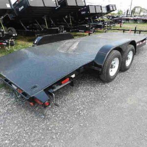 Big Tex 83" x 20′ Steel Deck Car Trailer 10K GVW, 9990 lbs GVWR