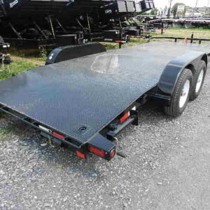 Big Tex 83" x 20′ Steel Deck Car Trailer 10K GVW, 9990 lbs GVWR