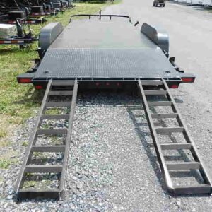 Big Tex 83" x 18′ Steel Deck Car Trailer 10K GVW, 9990 lbs GVWR