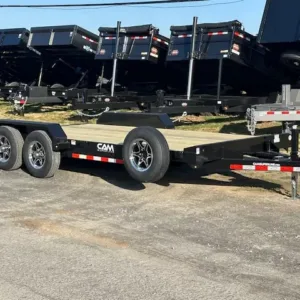 CAM Superline 7 x 18 Open Car Hauler, 9900 lbs GVWR
