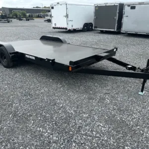 Premier 7 x 18 Steel Deck Open Car Trailer, 9990 lbs GVWR