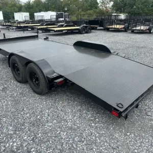 Premier 7 x 18 Steel Deck Open Car Trailer, 9990 lbs GVWR