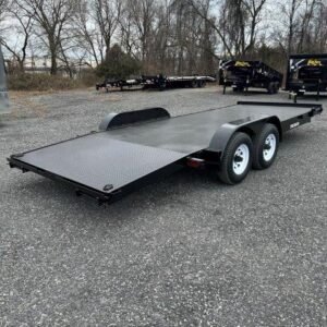 Premier 7 x 20 Steel Deck Open Car Trailer, 9990 lbs GVWR