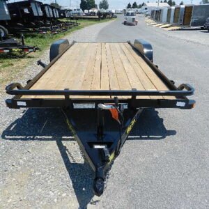 Big Tex 7 x 20 Open Car Hauler Slide Out Ramps, 7000 lbs GVWR