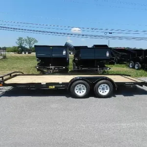 Big Tex 7 x 20 Open Car Hauler Slide Out Ramps, 7000 lbs GVWR