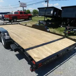 Big Tex 7 x 20 Open Car Hauler Slide Out Ramps, 7000 lbs GVWR