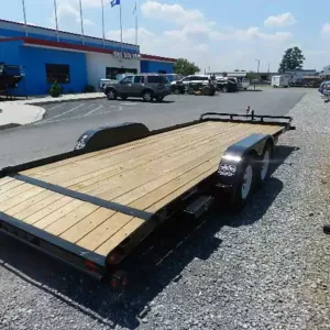 Big Tex 7 x 20 Open Car Hauler Slide Out Ramps, 7000 lbs GVWR