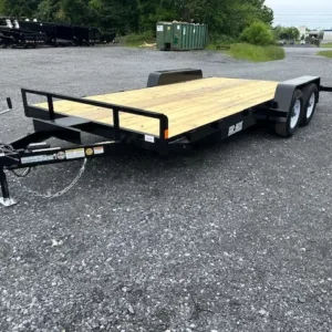 Car Mate 7 x 18 Open Car Trailer 10K, 9990 lbs GVWR