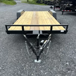 Car Mate 7 x 18 Open Car Trailer 10K, 9990 lbs GVWR