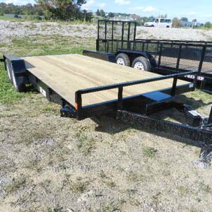 Car Mate 7 x 18 Car Trailer 7K, 7000 lbs GVWR