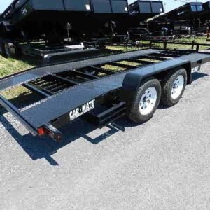 Car Mate 7 x 16 Car Trailer 7K (PET-CAR-0025), 7000 lbs GVWR