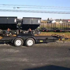 Big Tex 7 x 16 Open Car Trailer, 7000 lbs GVWR