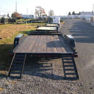 Big Tex 7 x 16 Open Car Trailer, 7000 lbs GVWR