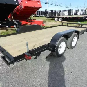 Carry-On 7 x 16 Open Car Trailer, 7000 lbs GVWR