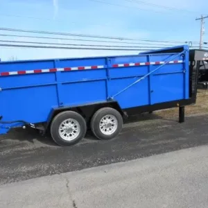 BWise 7 x 16 Heavy Duty Gooseneck Dump