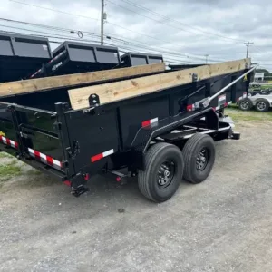 Big Tex X-Series 7 x 14 Heavy Duty Low Profile Dump Trailer, 15400 lbs GVWR