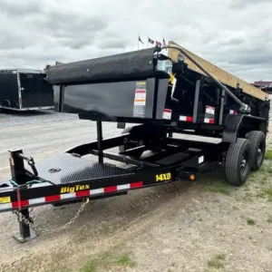 Big Tex X-Series 7 x 14 Heavy Duty Low Profile Dump Trailer, 15400 lbs GVWR