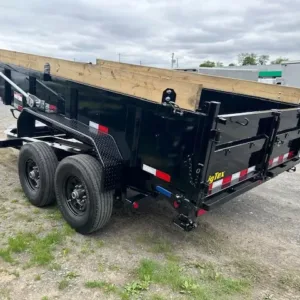 Big Tex X-Series 7 x 14 Heavy Duty Low Profile Dump Trailer, 15400 lbs GVWR