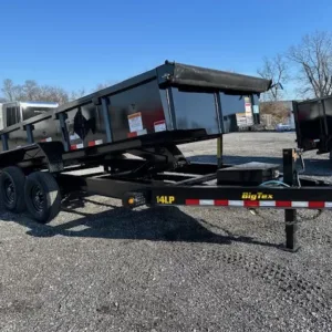 Big Tex 7 x 16 Low Profile Dump Trailer Scissor Lift, 14000 lbs GVWR