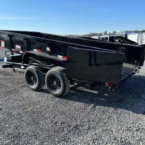 Big Tex 7 x 16 Low Profile Dump Trailer Scissor Lift, 14000 lbs GVWR