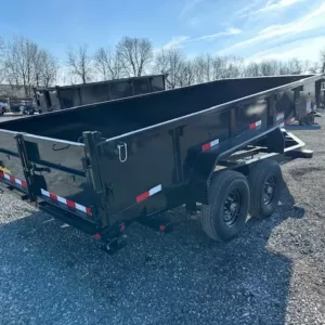 Big Tex 7 x 16 Low Profile Dump Trailer Scissor Lift, 14000 lbs GVWR