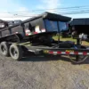 Big Tex 7 x 12 Low Profile Dump Trailer Scissor Lift, 14000 lbs GVWR