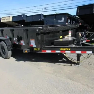 Big Tex 7 x 14 Low Profile Dump Trailer Scissor Lift, 14000 lbs GVWR