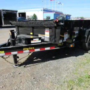 Big Tex 7 x 14 Low Profile Dump Trailer Scissor Lift, 14000 lbs GVWR