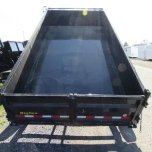 Big Tex 7 x 14 Low Profile Dump Trailer Scissor Lift, 14000 lbs GVWR
