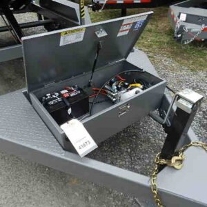 BWise 6 x 12 Low Profile Dump Trailer Combo Gate and Ramps, 9990 lbs GVWR