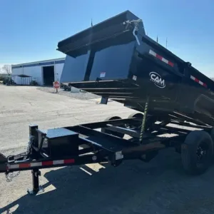CAM Superline 7 x 12 HD Low Profile Dump Trailer, 12000 lbs GVWR