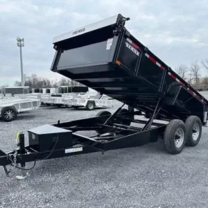 Premier 7 x 14 Low Profile Dump Trailer, 14000 lbs GVWR