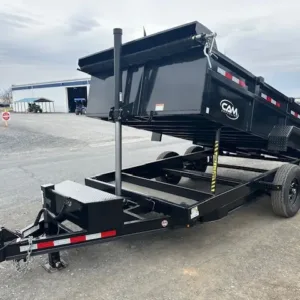 2024 CAM Superline 7x14 Low Profile Dump Trailer Telescopic Lift, 14000 lbs GVWR
