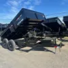 BWise 7 x 12 Low Profile Dump Trailer Ladder Ramps, 12000 lbs GVWR