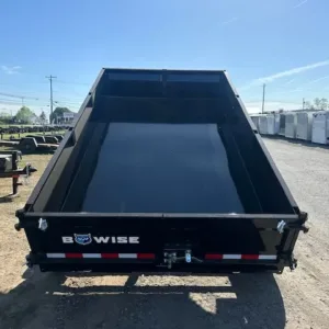 BWise 7 x 12 Low Profile Dump Trailer Ladder Ramps, 12000 lbs GVWR