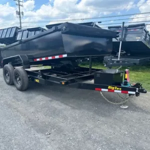 Big Tex 7 x 14 Channel Frame Dump Trailer 14LX, 14000 lbs GVWR