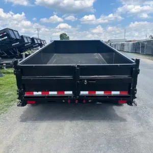 Big Tex 7 x 14 Channel Frame Dump Trailer 14LX, 14000 lbs GVWR